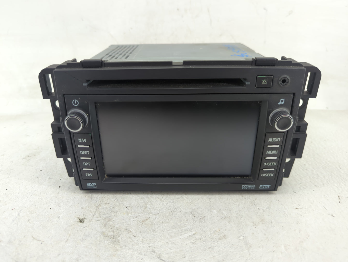 2008 Buick Enclave Radio AM FM Cd Player Receiver Replacement P/N:15921422 Fits OEM Used Auto Parts - Oemusedautoparts1.com
