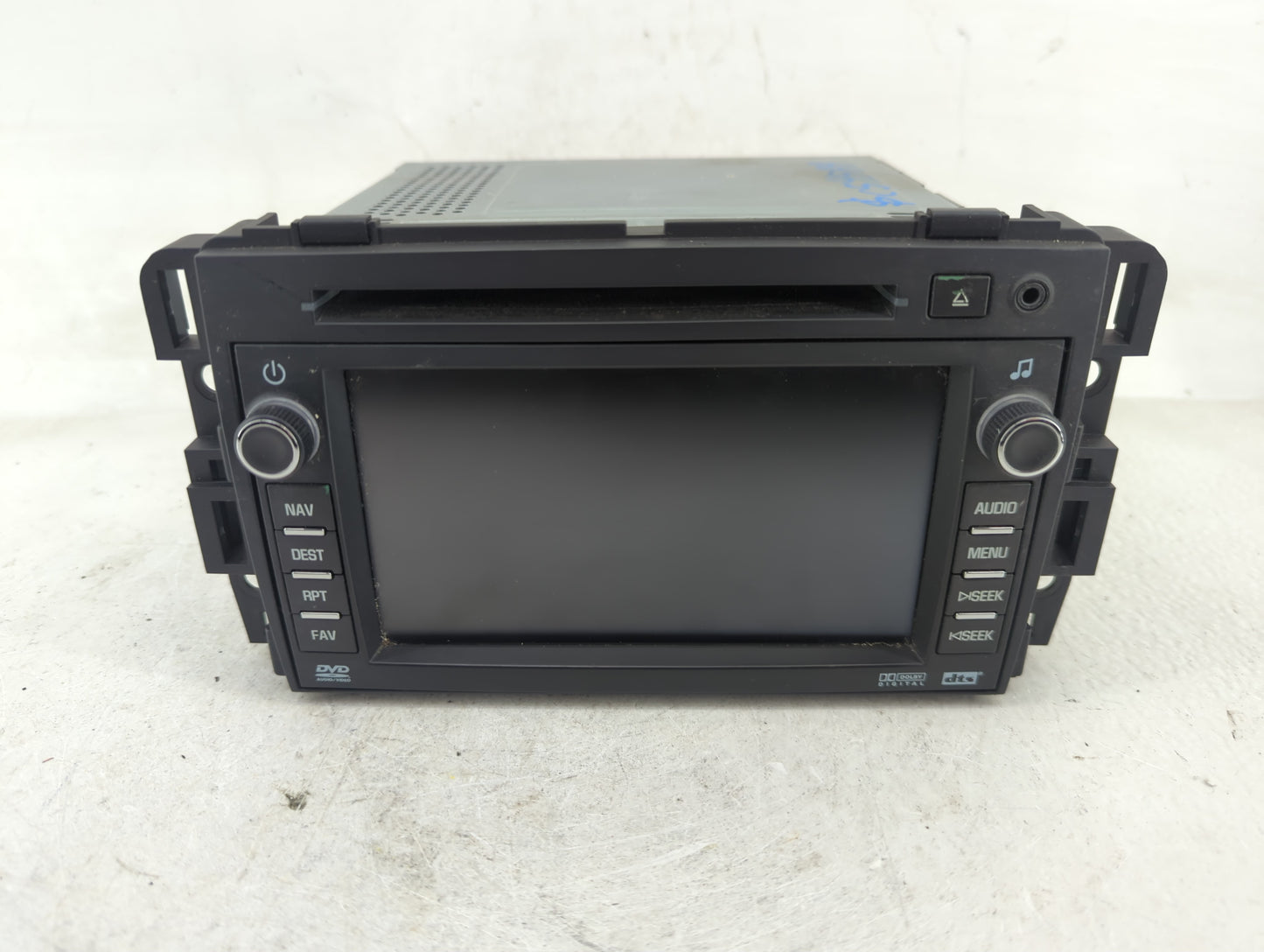 2008 Buick Enclave Radio AM FM Cd Player Receiver Replacement P/N:15921422 Fits OEM Used Auto Parts - Oemusedautoparts1.com