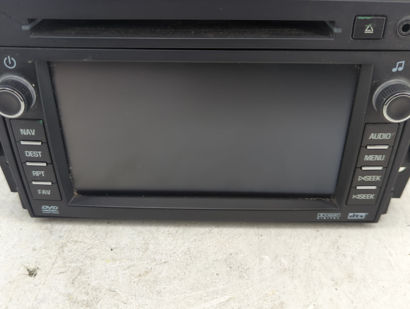 2008 Buick Enclave Radio AM FM Cd Player Receiver Replacement P/N:15921422 Fits OEM Used Auto Parts - Oemusedautoparts1.com