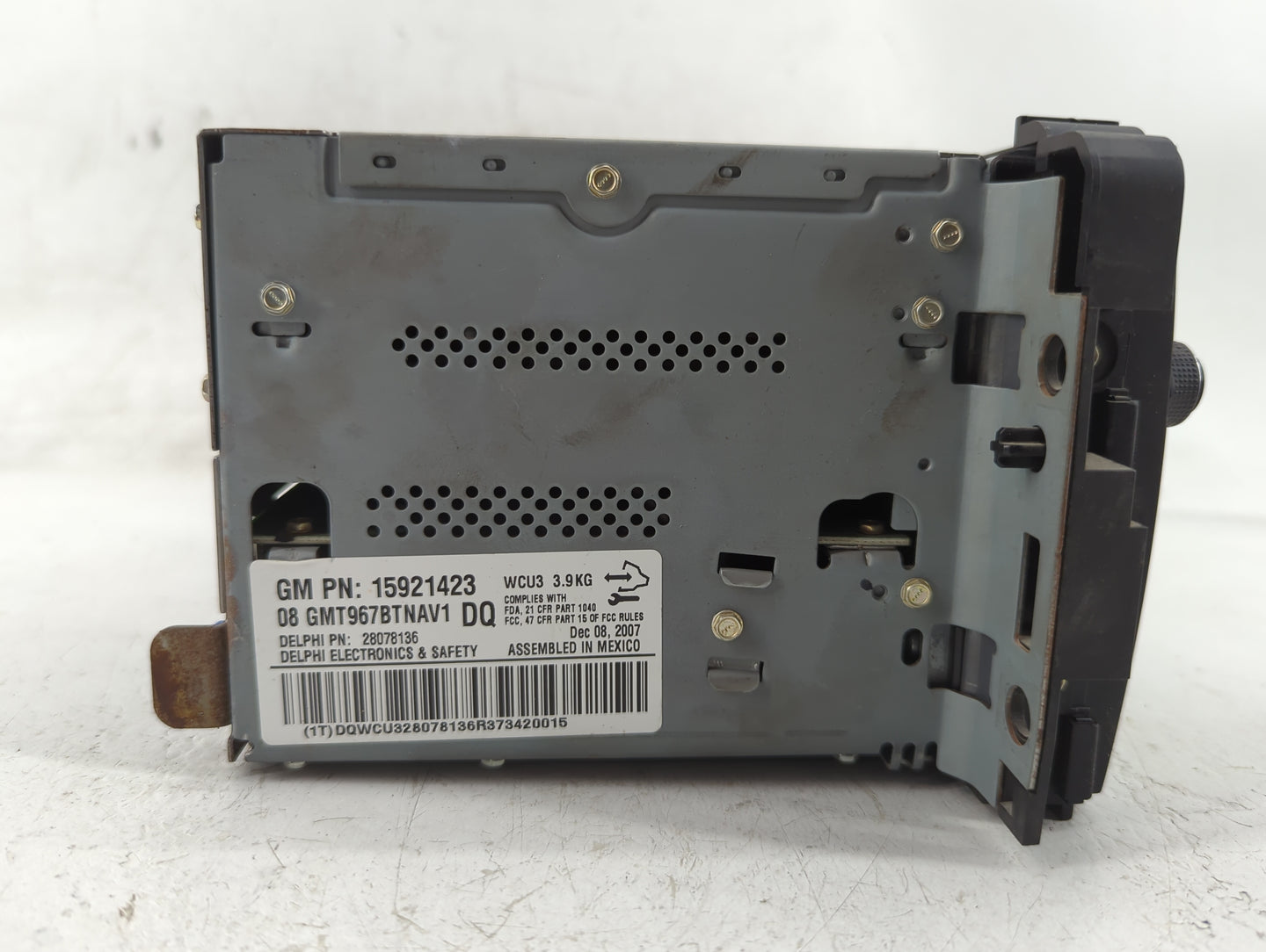 2008 Buick Enclave Radio AM FM Cd Player Receiver Replacement P/N:15921423 Fits OEM Used Auto Parts - Oemusedautoparts1.com