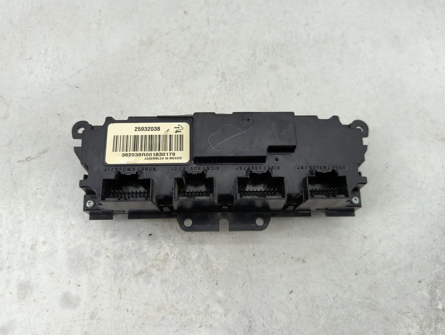 2008-2012 Buick Enclave Climate Control Module Temperature AC/Heater Replacement P/N:25932038 382038R001830179 Fits OEM Used