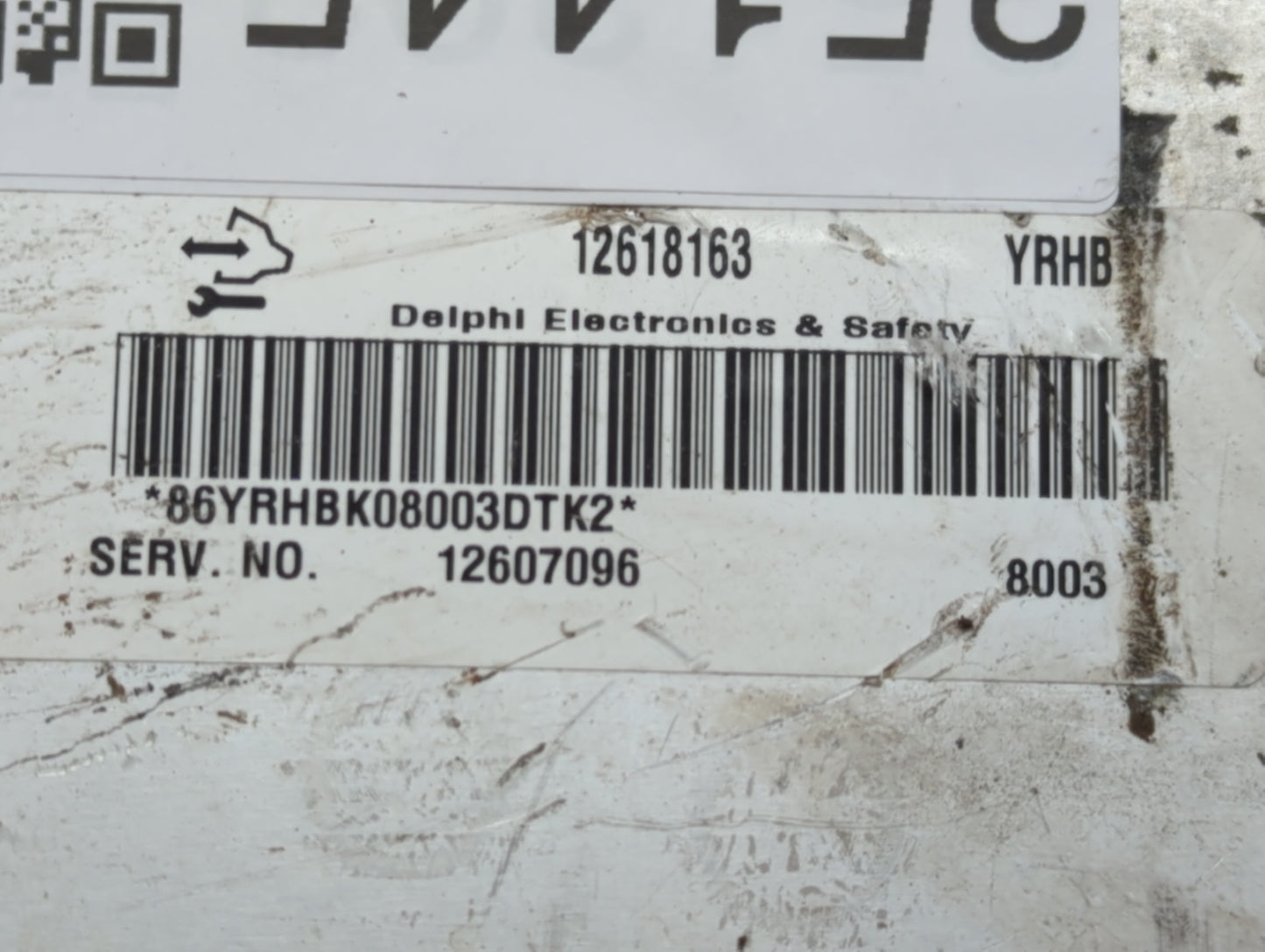 2008 Buick Enclave PCM Engine Control Computer ECU ECM PCU OEM P/N:12617448 12607096, 12605843 Fits Fits 2005 2006 2007 2009