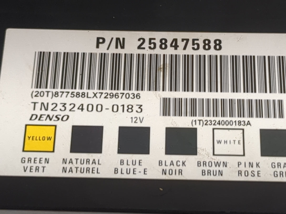 2008-2012 Buick Enclave Body Control Module Bcm 5033449 - Oemusedautoparts1.com