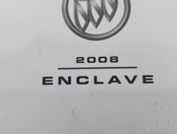 2008 Buick Enclave Owners Manual Book Guide OEM Used Auto Parts - Oemusedautoparts1.com