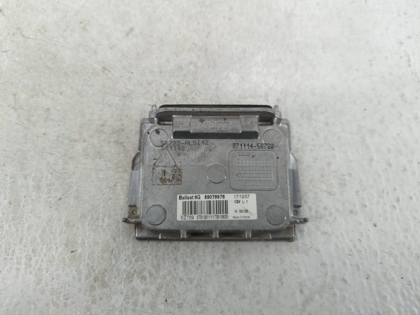 2008-2012 Buick Enclave Headlight Ballast Head Light - Oemusedautoparts1.com