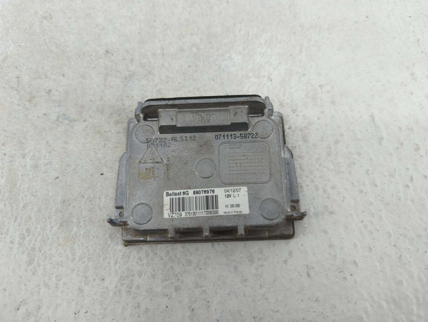 2008-2012 Buick Enclave Headlight Ballast Head Light - Oemusedautoparts1.com