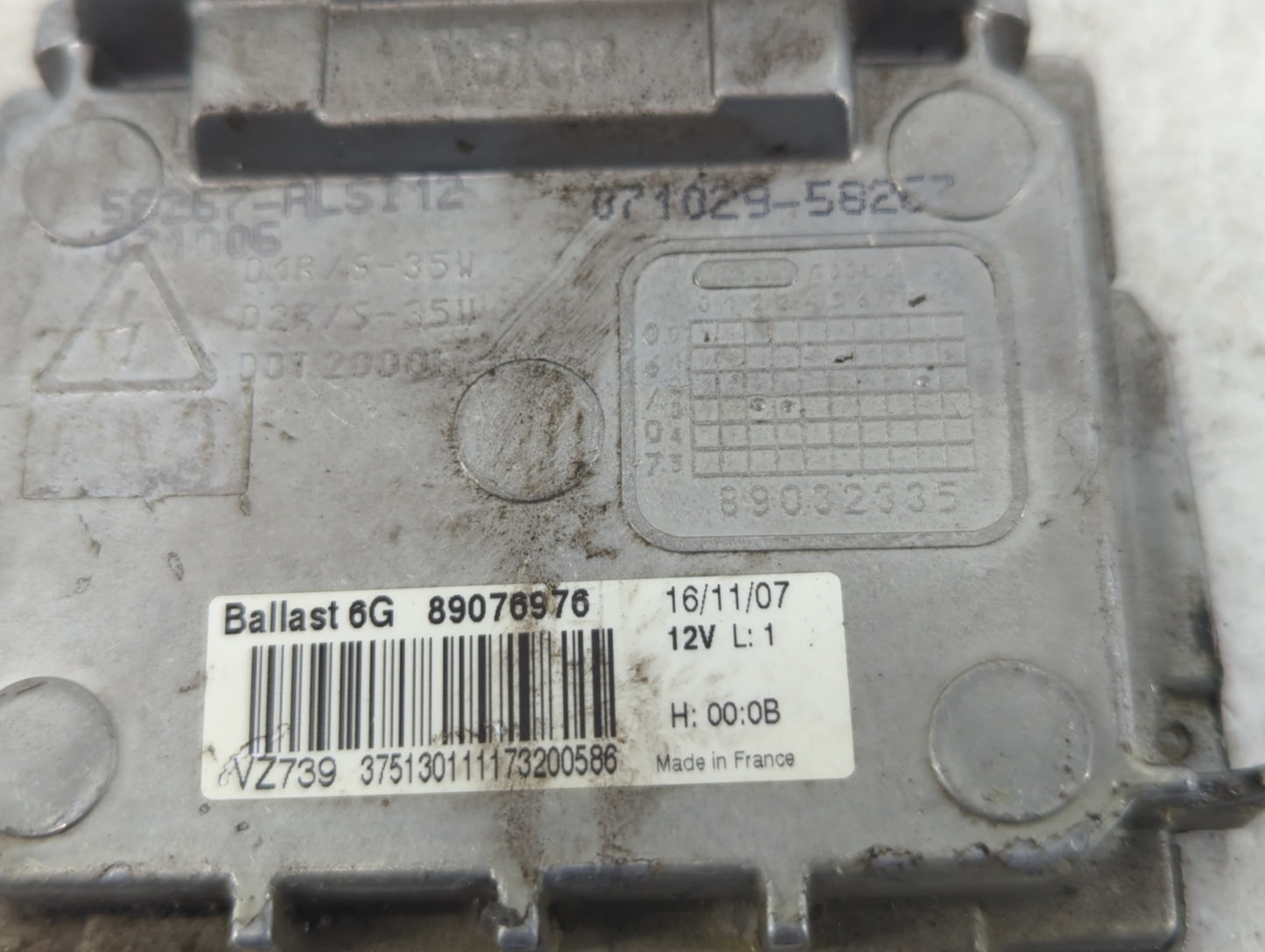 2008-2012 Buick Enclave Headlight Ballast Head Light - Oemusedautoparts1.com