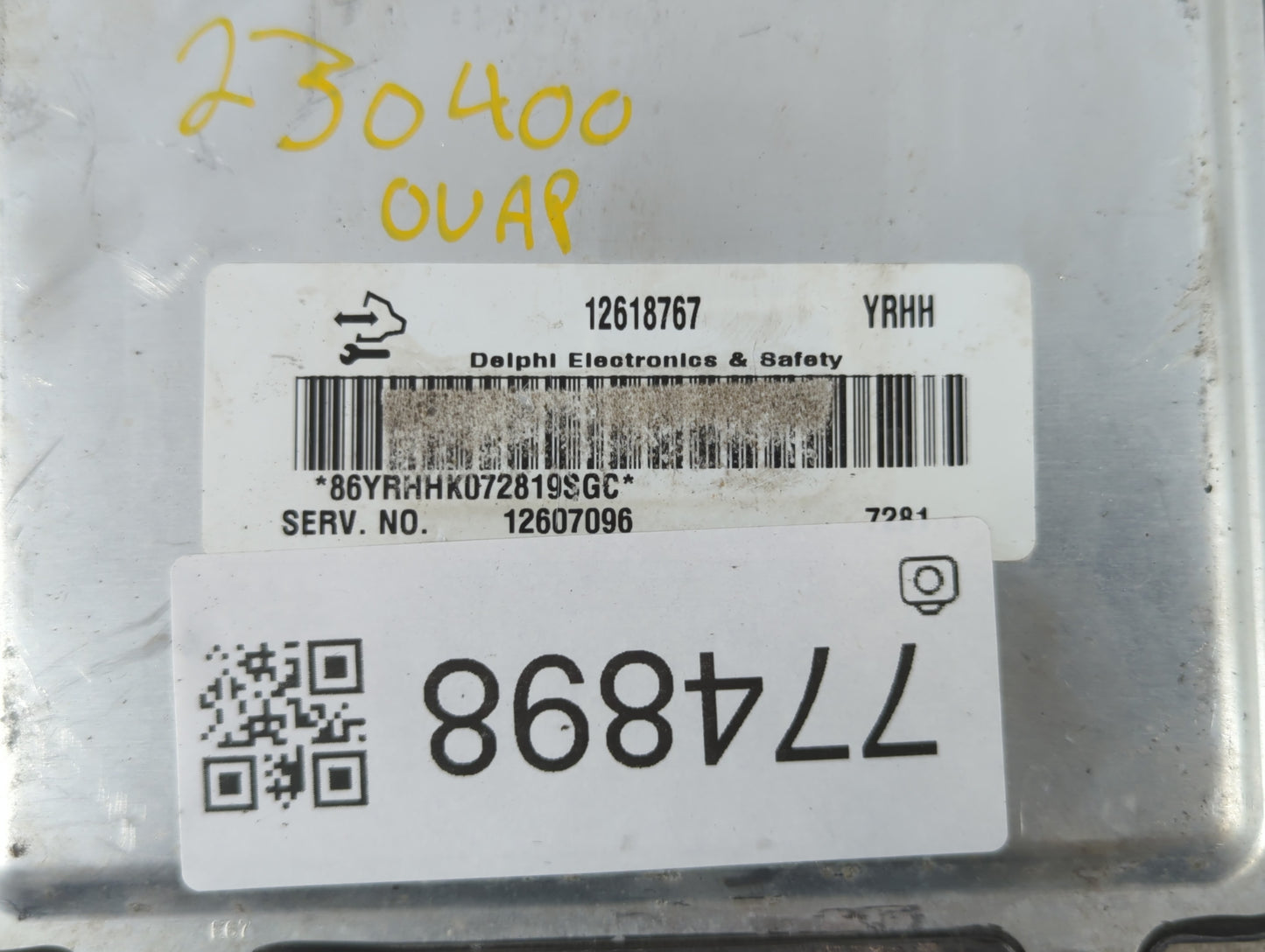 2008 Buick Enclave PCM Engine Control Computer ECU ECM PCU OEM P/N:12607096 12618767 Fits Fits 2005 2006 2007 2009 2010 OEM 