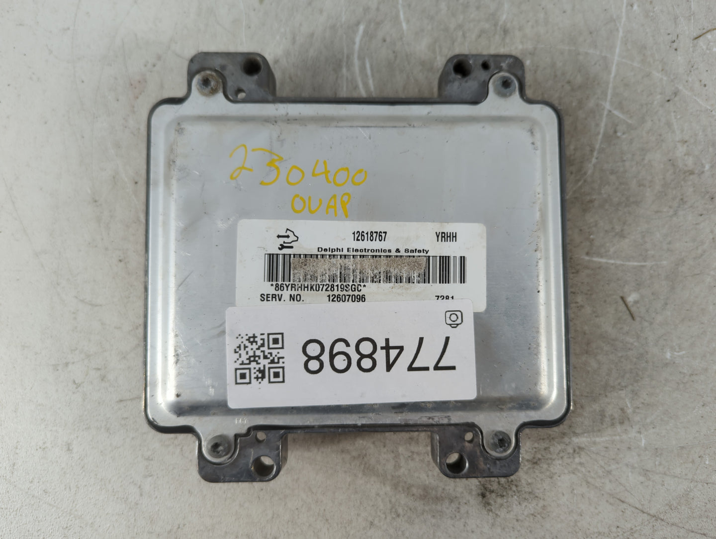 2008 Buick Enclave PCM Engine Control Computer ECU ECM PCU OEM P/N:12607096 12618767 Fits Fits 2005 2006 2007 2009 2010 OEM 