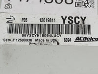 2006-2009 Buick Lacrosse PCM Engine Control Computer ECU ECM PCU OEM P/N:12619811 12600930 Fits Fits 2006 2007 2008 2009 OEM