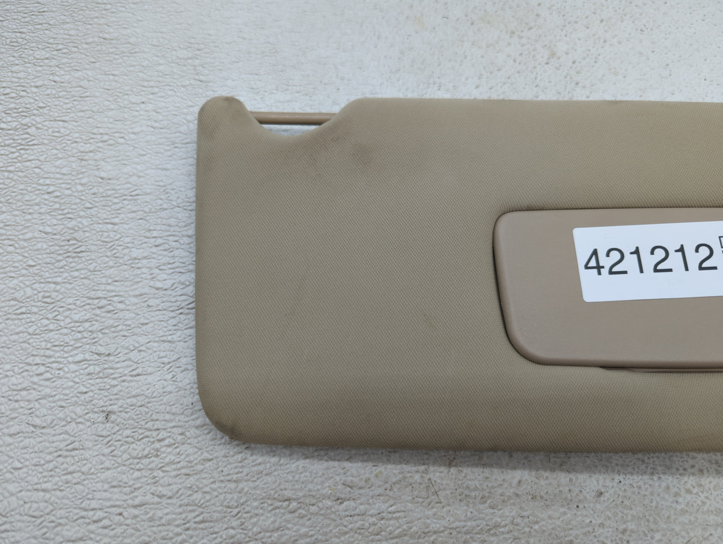 2005-2009 Buick Lacrosse Sun Visor Shade Replacement Passenger Right Mirror Fits Fits 2005 2006 2007 2008 2009 OEM Used Auto