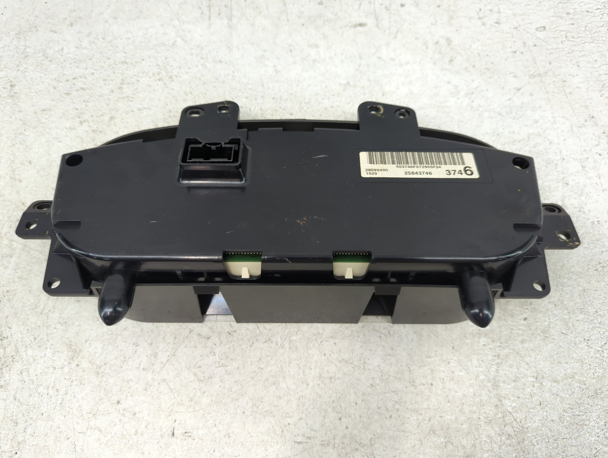2008 Buick Lucerne Instrument Cluster Speedometer Gauges P/N:25843746 Miles:125K Fits OEM Used Auto Parts - Oemusedautoparts