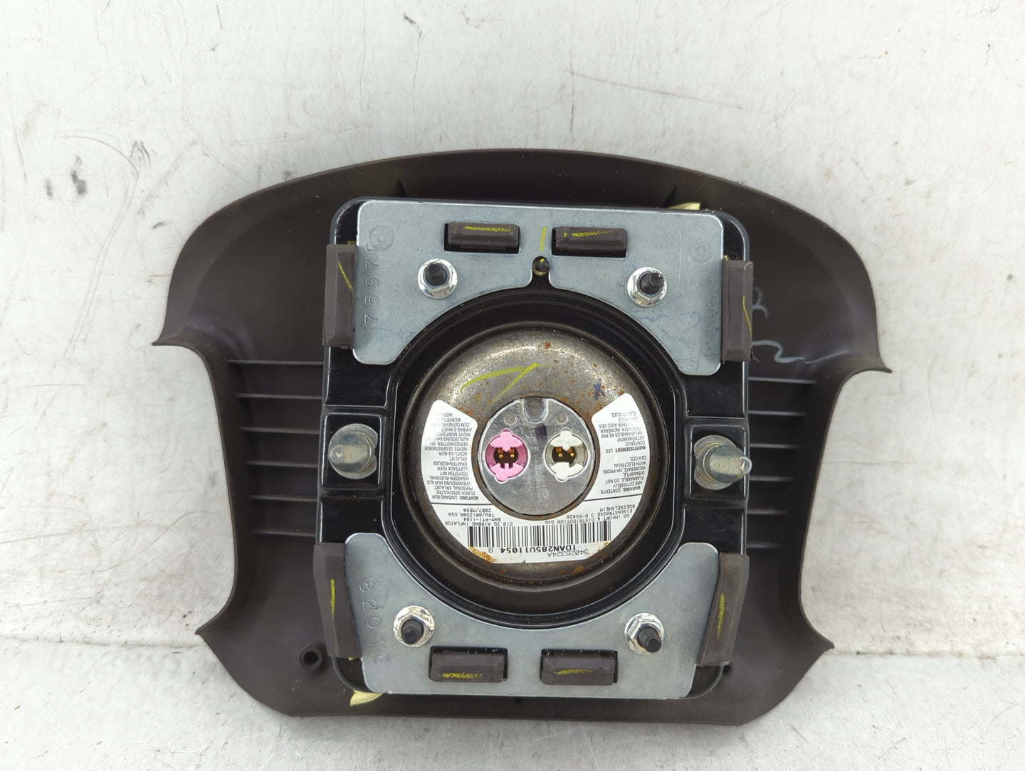 2007-2011 Buick Lucerne Air Bag Driver Left Steering Wheel Mounted Black - Oemusedautoparts1.com