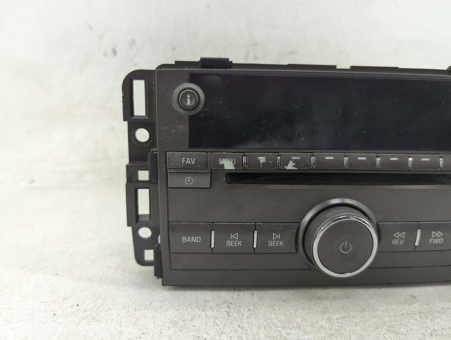 2008 Buick Lucerne Radio AM FM Cd Player Receiver Replacement P/N:25887589 Fits OEM Used Auto Parts - Oemusedautoparts1.com