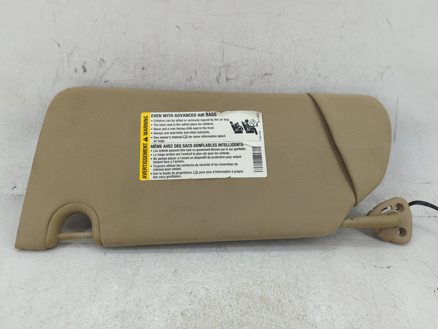 2006-2011 Buick Lucerne Sun Visor Shade Replacement Passenger Right Mirror Fits Fits 2006 2007 2008 2009 2010 2011 OEM Used 
