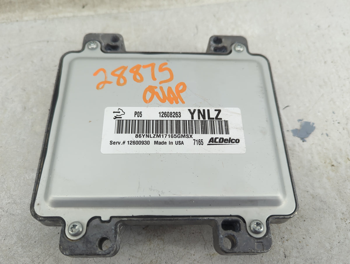 2006-2008 Buick Lucerne PCM Engine Control Computer ECU ECM PCU OEM P/N:12608263 12600930 Fits Fits 2006 2007 2008 2009 OEM 