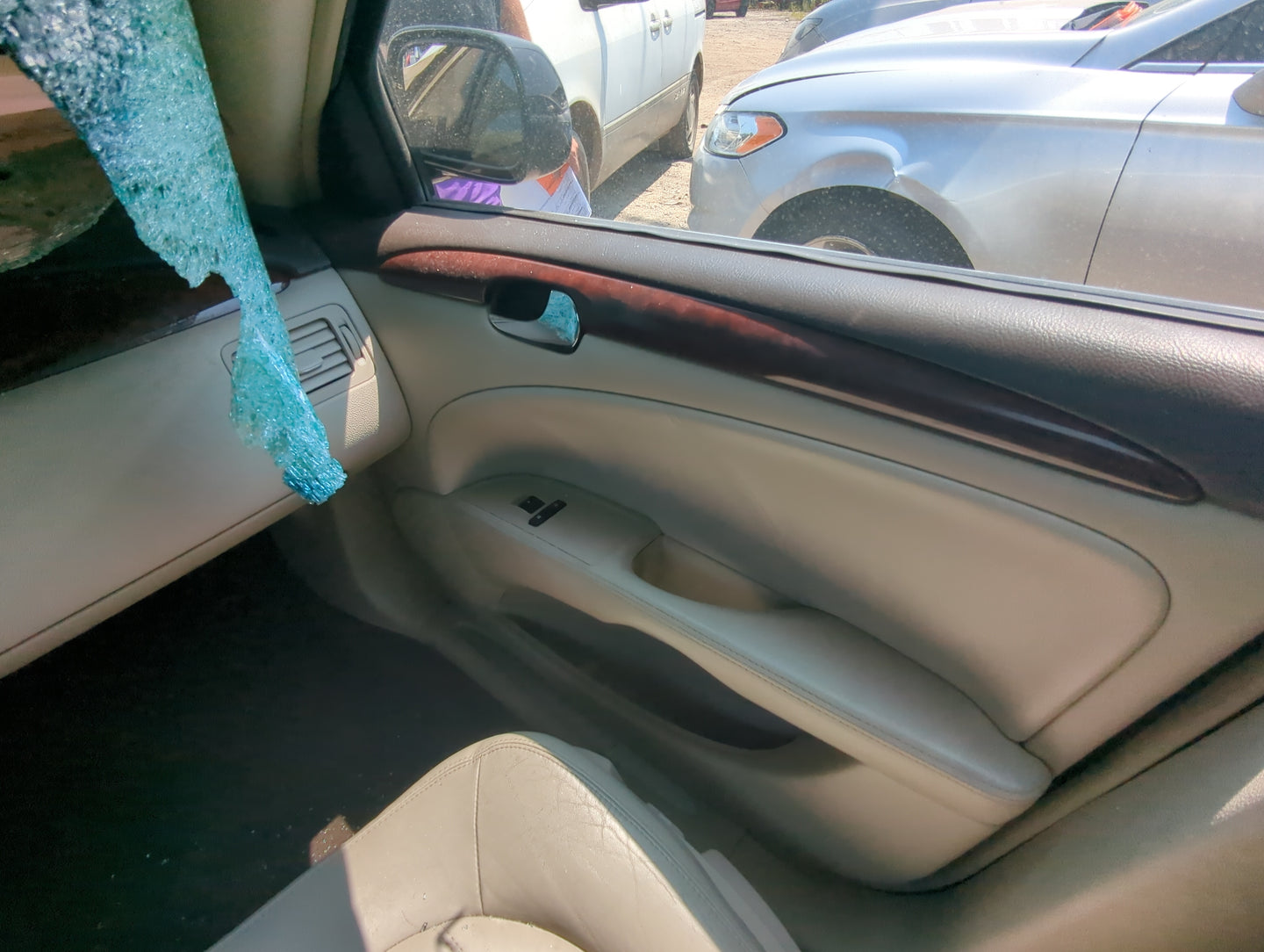 2008 Buick Lucerne Front Right Passenger Interior Door Panel Trim - Oemusedautoparts1.com