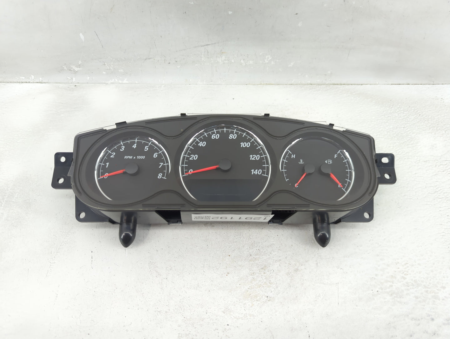 2008-2009 Buick Lucerne Instrument Cluster Speedometer Gauges P/N:28099490 25843746 Fits Fits 2008 2009 OEM Used Auto Parts 