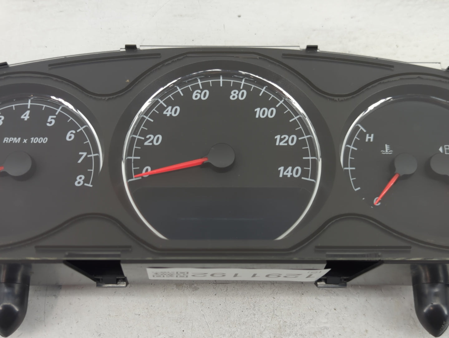 2008-2009 Buick Lucerne Instrument Cluster Speedometer Gauges P/N:28099490 25843746 Fits Fits 2008 2009 OEM Used Auto Parts 
