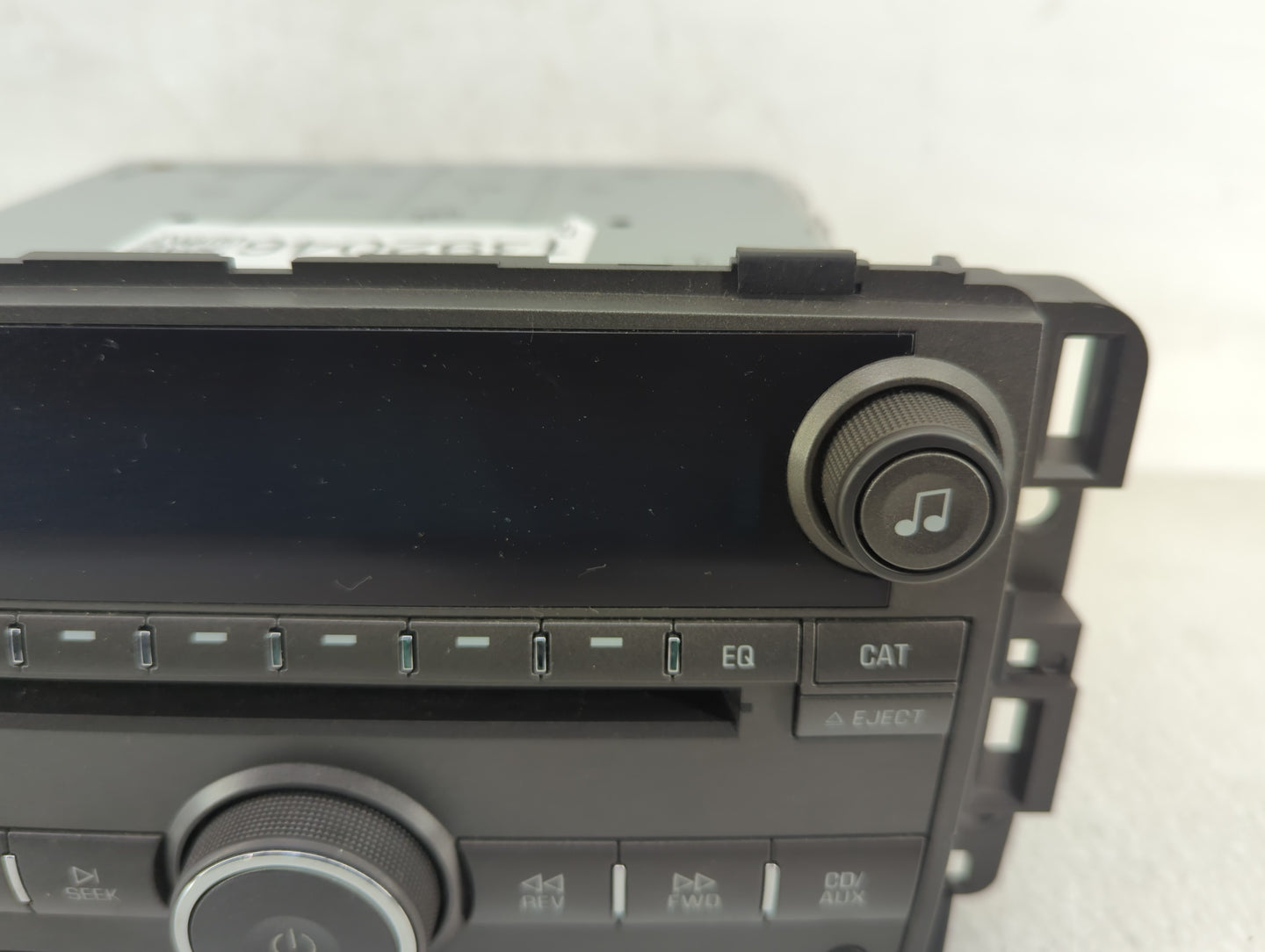 2008 Buick Lucerne Radio AM FM Cd Player Receiver Replacement P/N:25887589 Fits OEM Used Auto Parts - Oemusedautoparts1.com