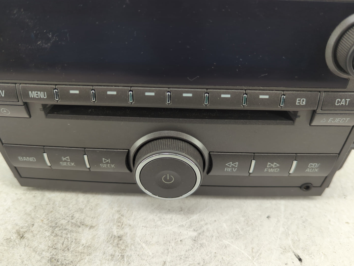 2008 Buick Lucerne Radio AM FM Cd Player Receiver Replacement P/N:25887589 Fits OEM Used Auto Parts - Oemusedautoparts1.com