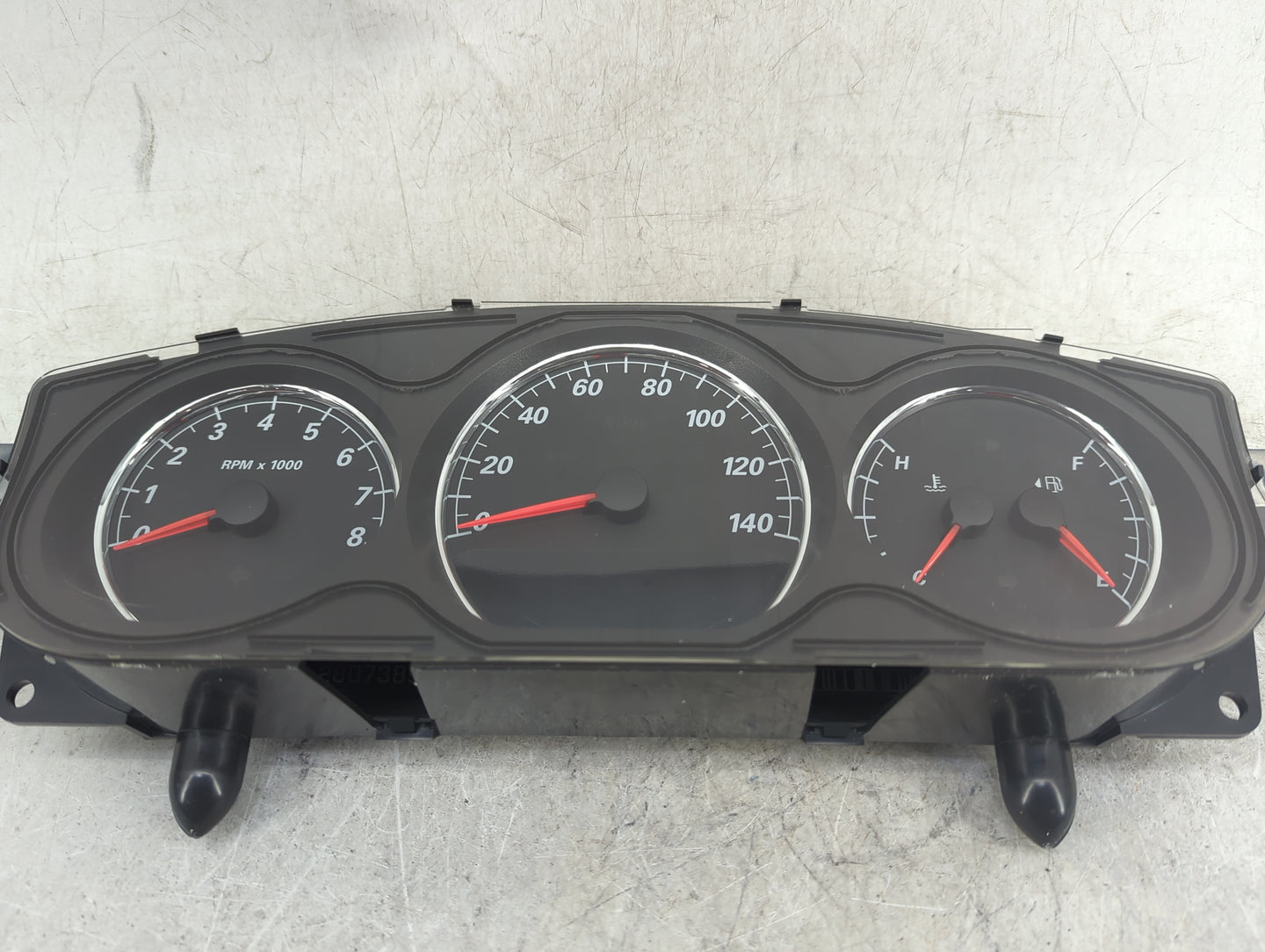 2008 Buick Lucerne Instrument Cluster Speedometer Gauges P/N:28099490 25843746 Miles: Fits OEM Used Auto Parts - Oemusedauto