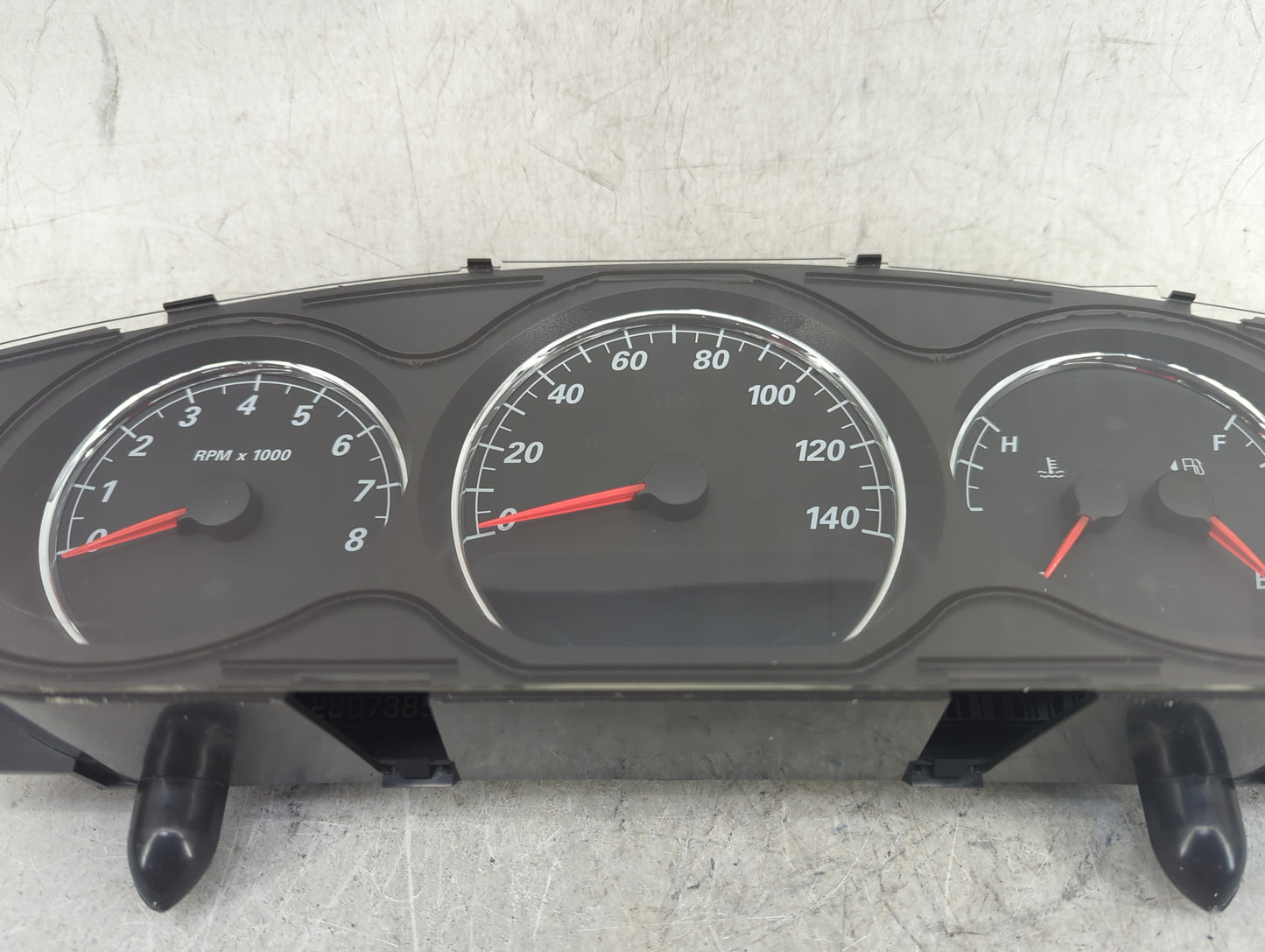 2008 Buick Lucerne Instrument Cluster Speedometer Gauges P/N:28099490 25843746 Miles: Fits OEM Used Auto Parts - Oemusedauto