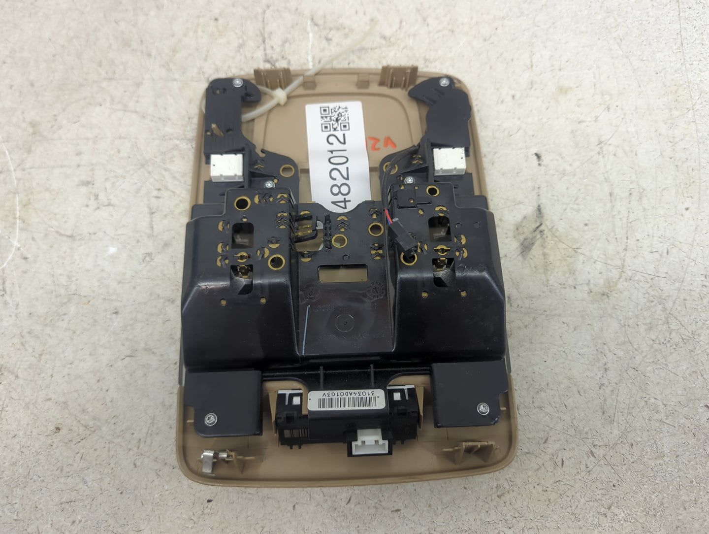 2006-2011 Buick Lucerne Overhead Roof Console Tan - Oemusedautoparts1.com