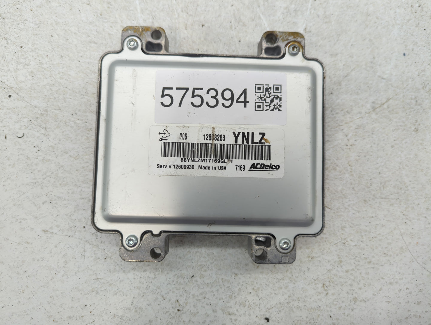 2006-2008 Buick Lucerne PCM Engine Control Computer ECU ECM PCU OEM P/N:12608263 Fits Fits 2006 2007 2008 2009 OEM Used Auto