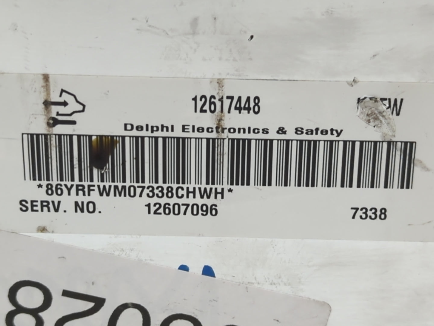 2006-2008 Buick Lucerne PCM Engine Control Computer ECU ECM PCU OEM P/N:12617448 Fits Fits 2005 2006 2007 2008 2009 2010 OEM