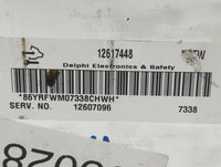 2006-2008 Buick Lucerne PCM Engine Control Computer ECU ECM PCU OEM P/N:12617448 Fits Fits 2005 2006 2007 2008 2009 2010 OEM