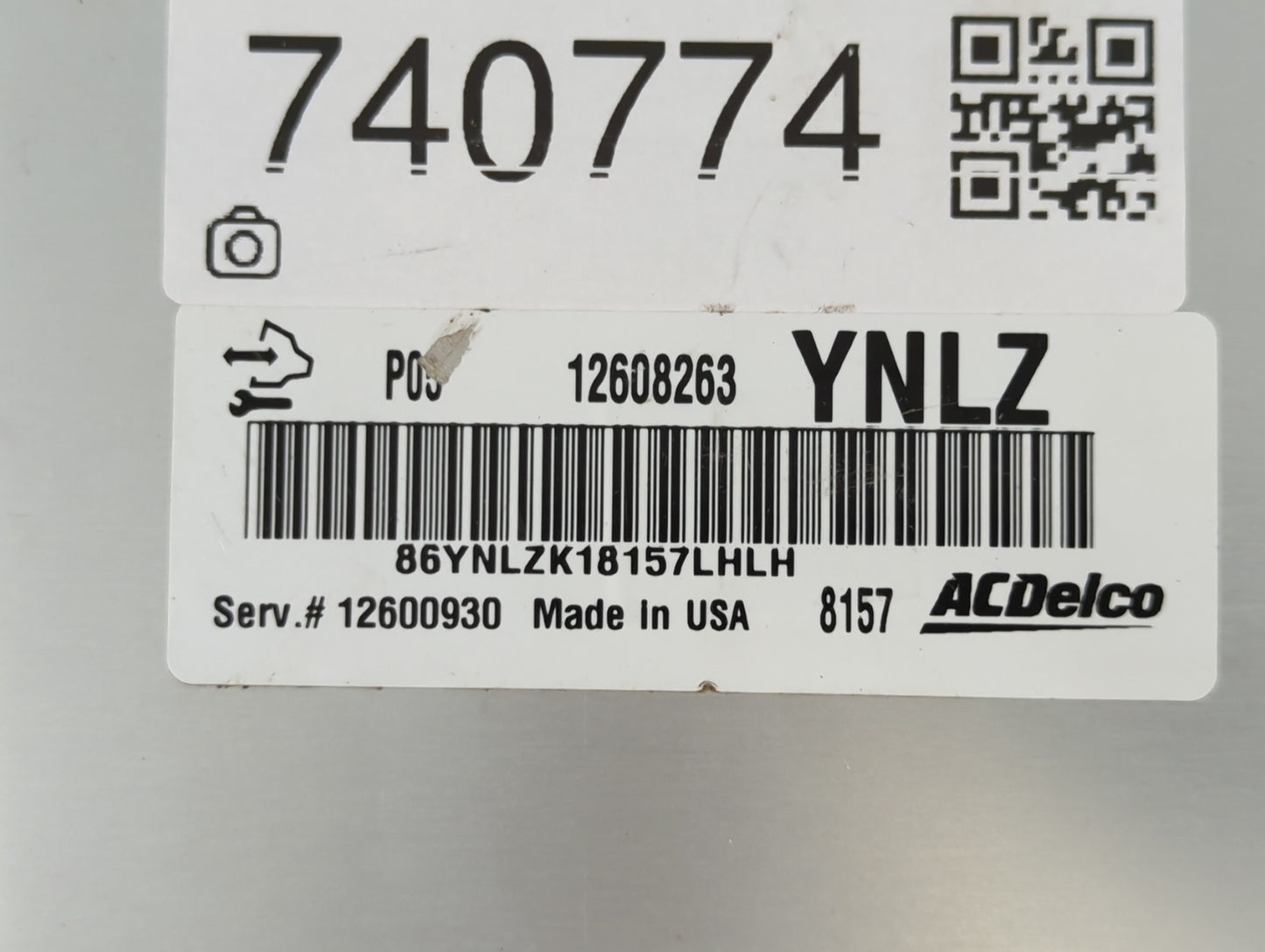 2006-2008 Buick Lucerne PCM Engine Control Computer ECU ECM PCU OEM P/N:12600930 12608263 Fits Fits 2006 2007 2008 2009 OEM 