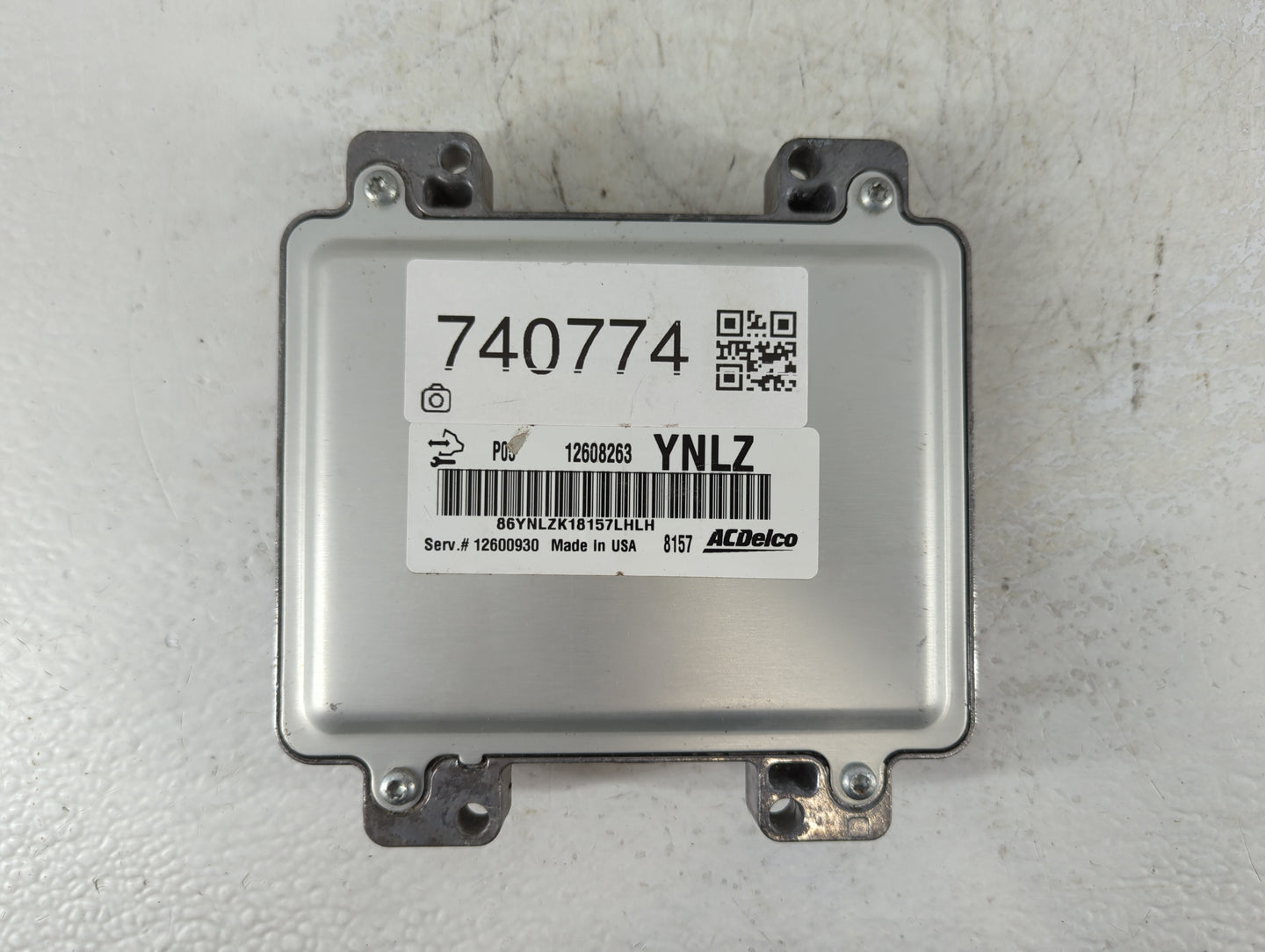 2006-2008 Buick Lucerne PCM Engine Control Computer ECU ECM PCU OEM P/N:12600930 12608263 Fits Fits 2006 2007 2008 2009 OEM 
