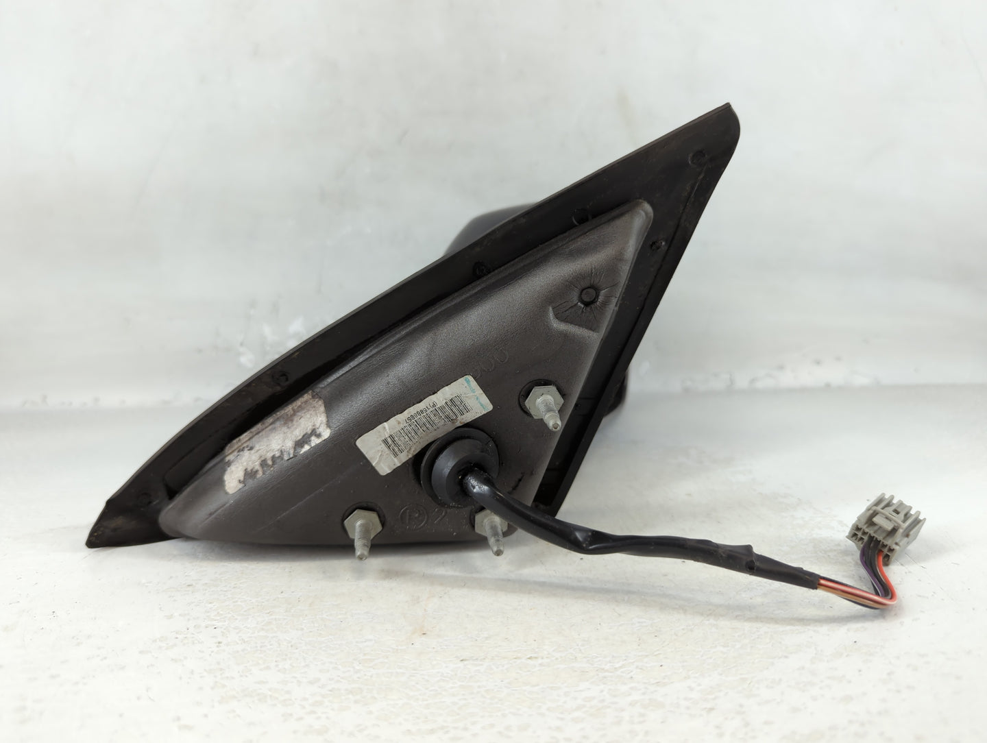 2008-2008 Buick Lucerne Driver Left Side View Manual Door Mirror Black - Oemusedautoparts1.com