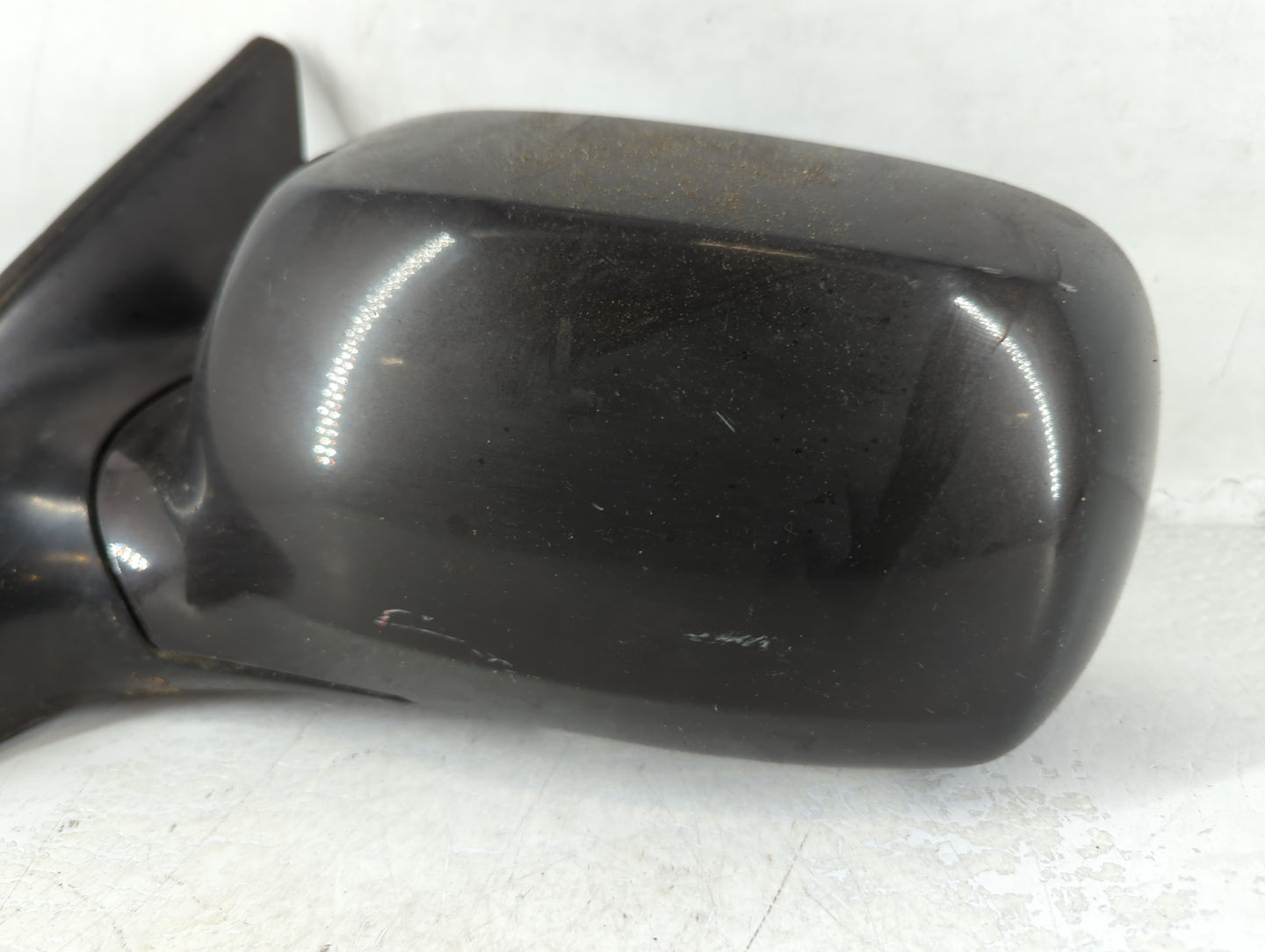 2008-2008 Buick Lucerne Driver Left Side View Manual Door Mirror Black - Oemusedautoparts1.com