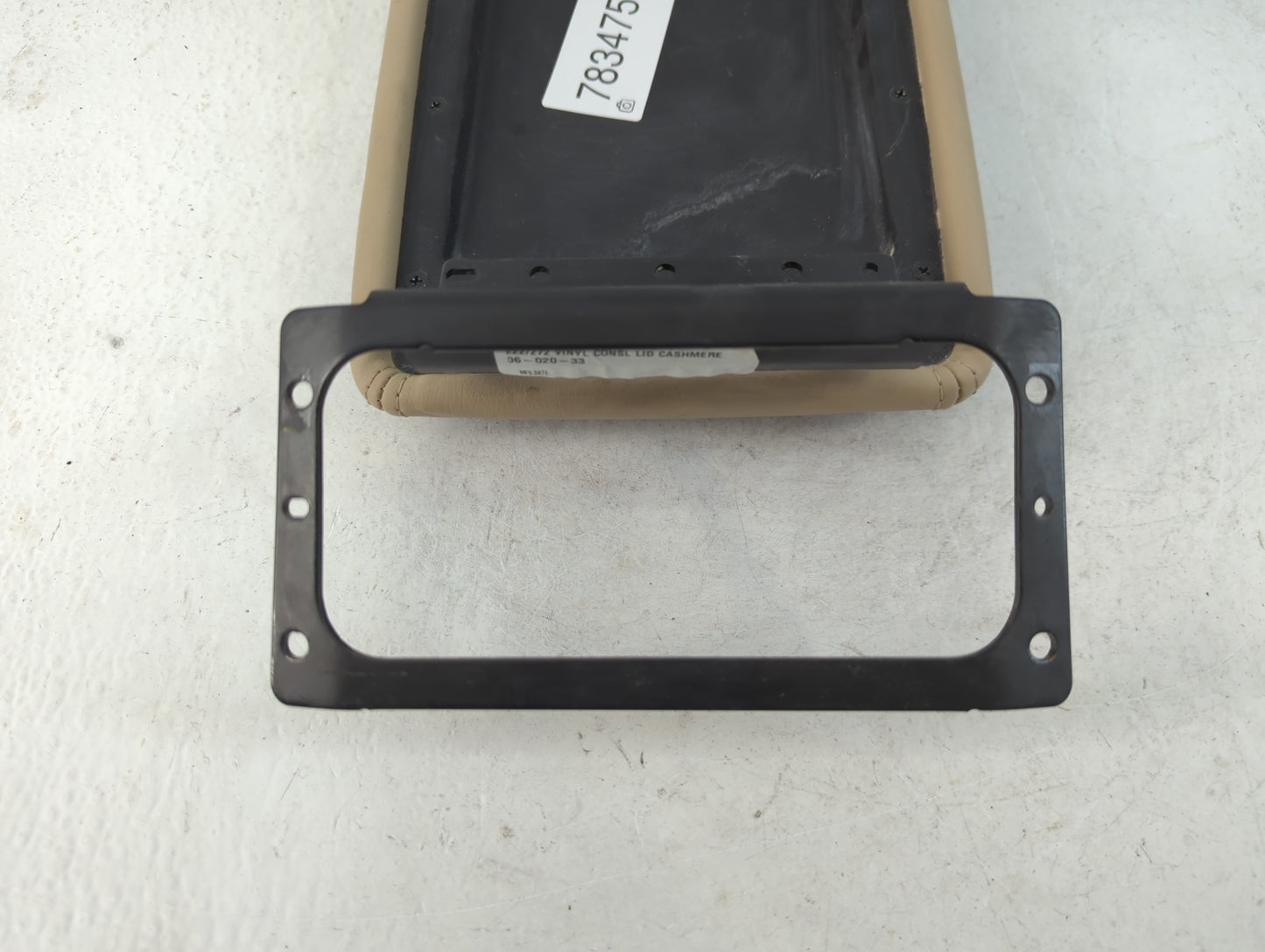 2008 Buick Lucerne Center Console Armrest Cover Lid Fits OEM Used Auto Parts - Oemusedautoparts1.com
