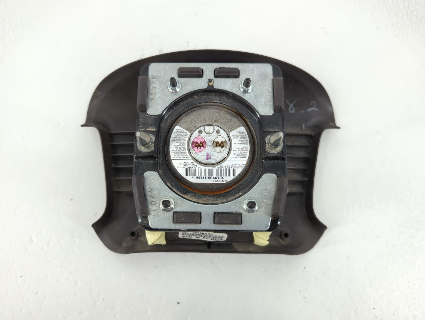 2007-2011 Buick Lucerne Air Bag Driver Left Steering Wheel Mounted P/N:34026324A 2DAN316U21909 Fits Fits 2007 2008 2009 2010