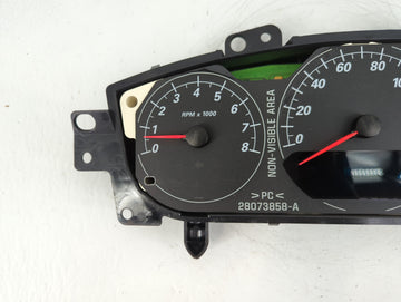 2008-2009 Buick Lucerne Instrument Cluster Speedometer Gauges P/N:25843746 Fits Fits 2008 2009 OEM Used Auto Parts
