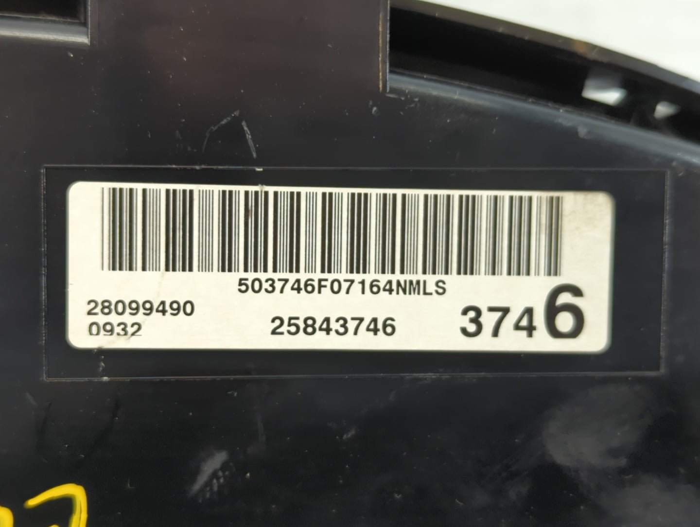 2008 Buick Lucerne Instrument Cluster Speedometer Gauges P/N:28099490 25843746 Fits OEM Used Auto Parts - Oemusedautoparts1.