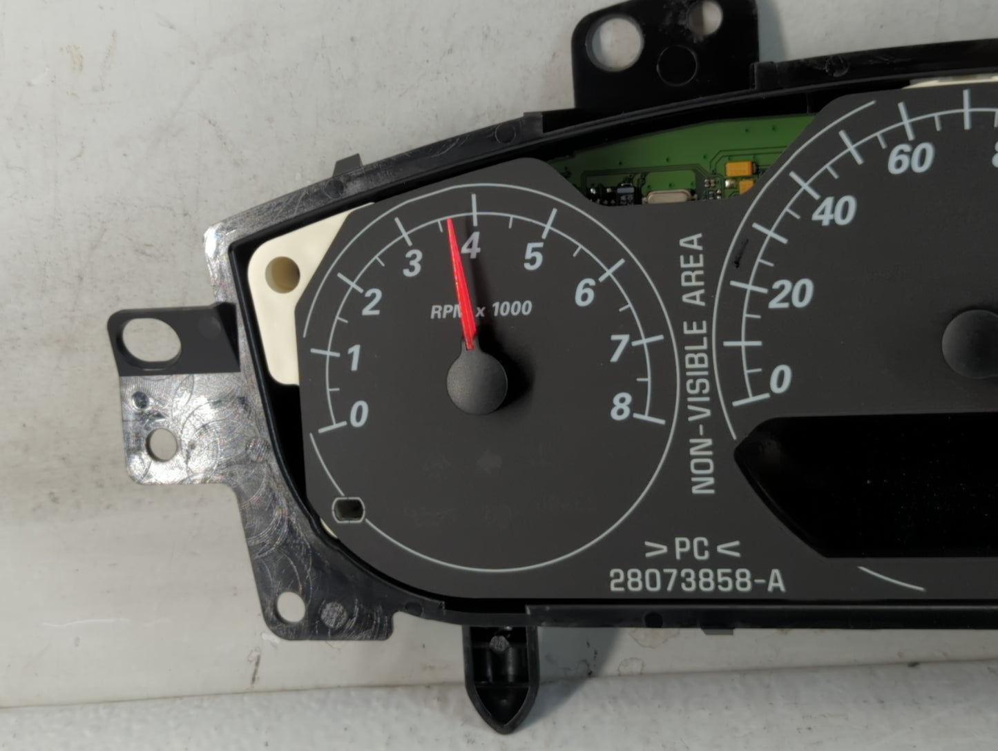 2008-2009 Buick Lucerne Instrument Cluster Speedometer Gauges P/N:28099490 25843746 Fits Fits 2008 2009 OEM Used Auto Parts 