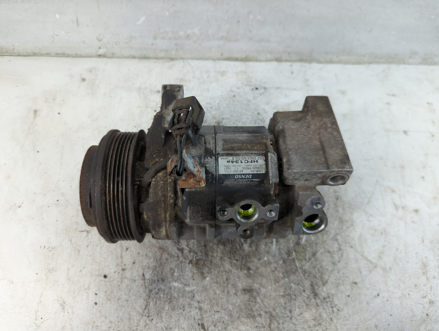 2008-2014 Cadillac Cts Air Conditioning A/c Ac Compressor Oem - Oemusedautoparts1.com