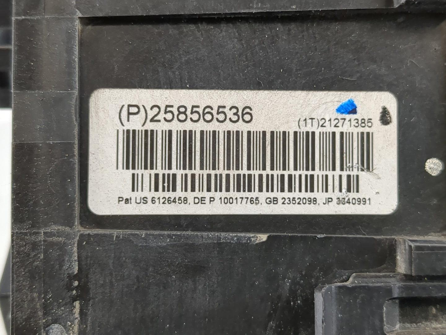 2008-2009 Cadillac Cts Fusebox Fuse Box Panel Relay Module P/N:1GA0542940 25856536 Fits Fits 2008 2009 OEM Used Auto Parts -