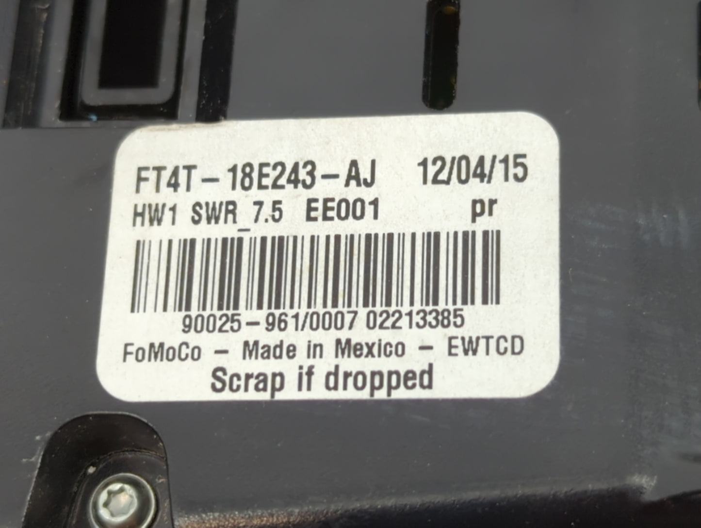 2008-2009 Cadillac Cts Radio Control Panel - Oemusedautoparts1.com