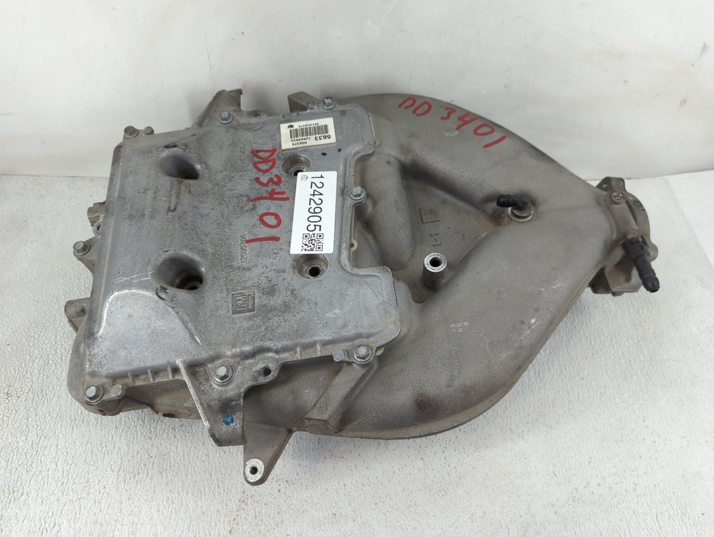 2008 Cadillac Cts Air Intake Manifold P/N:12604027 Fits OEM Used Auto Parts - Oemusedautoparts1.com