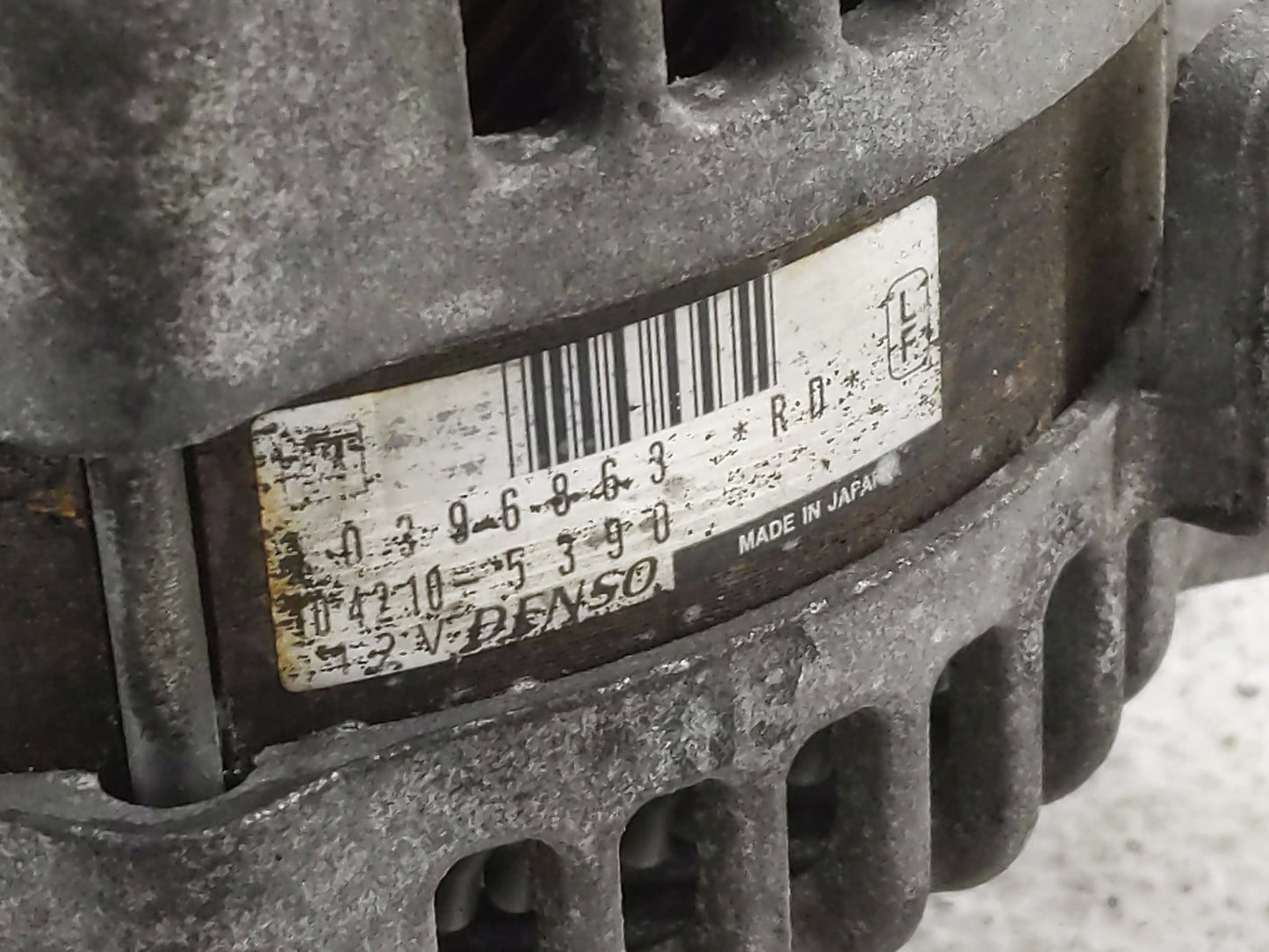 2008-2010 Cadillac Cts Alternator Replacement Generator Charging Assembly Engine OEM P/N:21621 057 DL5603-6-2 Fits OEM Used 