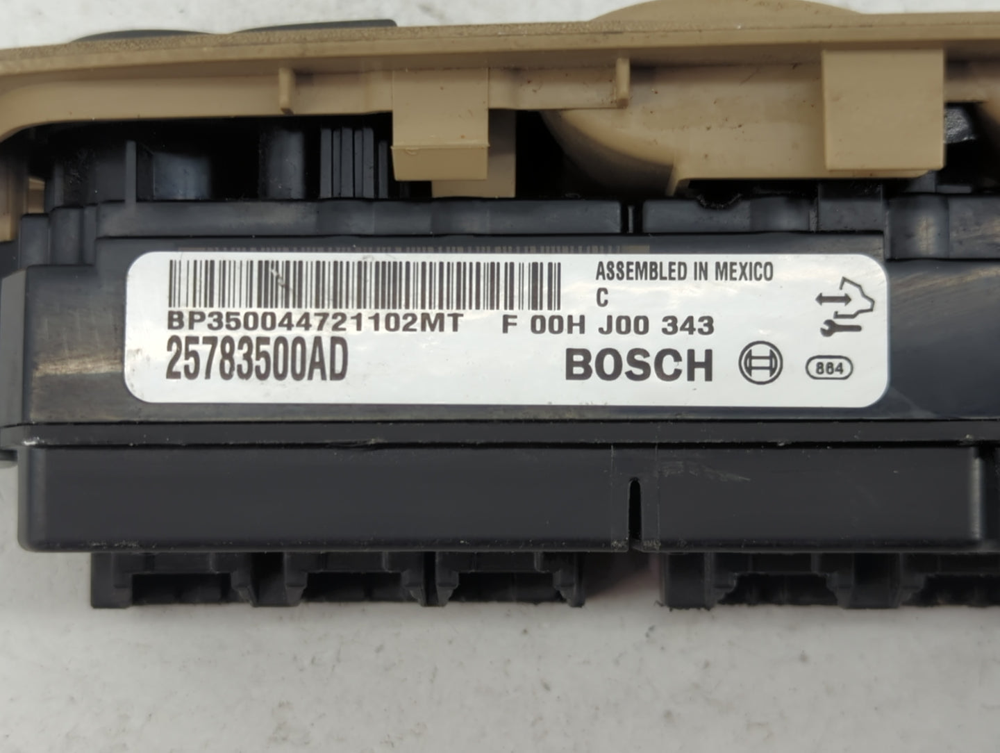 2008-2014 Cadillac Cts Master Power Window Switch Replacement Driver Side Left P/N:25783500AD BP350044721102MT Fits OEM Used