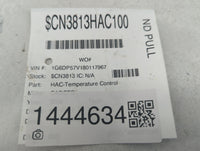 2008 Cadillac Cts Climate Control Module Temperature AC/Heater Replacement P/N:25837745 14798018 Fits OEM Used Auto Parts - 