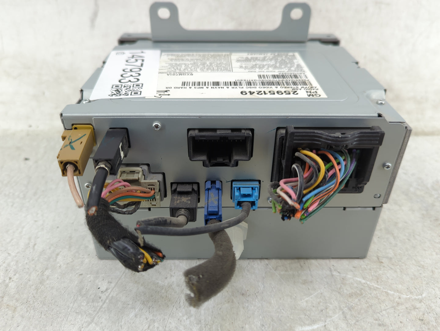 2008-2011 Cadillac Cts Radio AM FM Cd Player Receiver Replacement P/N:25951249 BVGM701A, 97BMY04CDV Fits Fits 2008 2009 2010