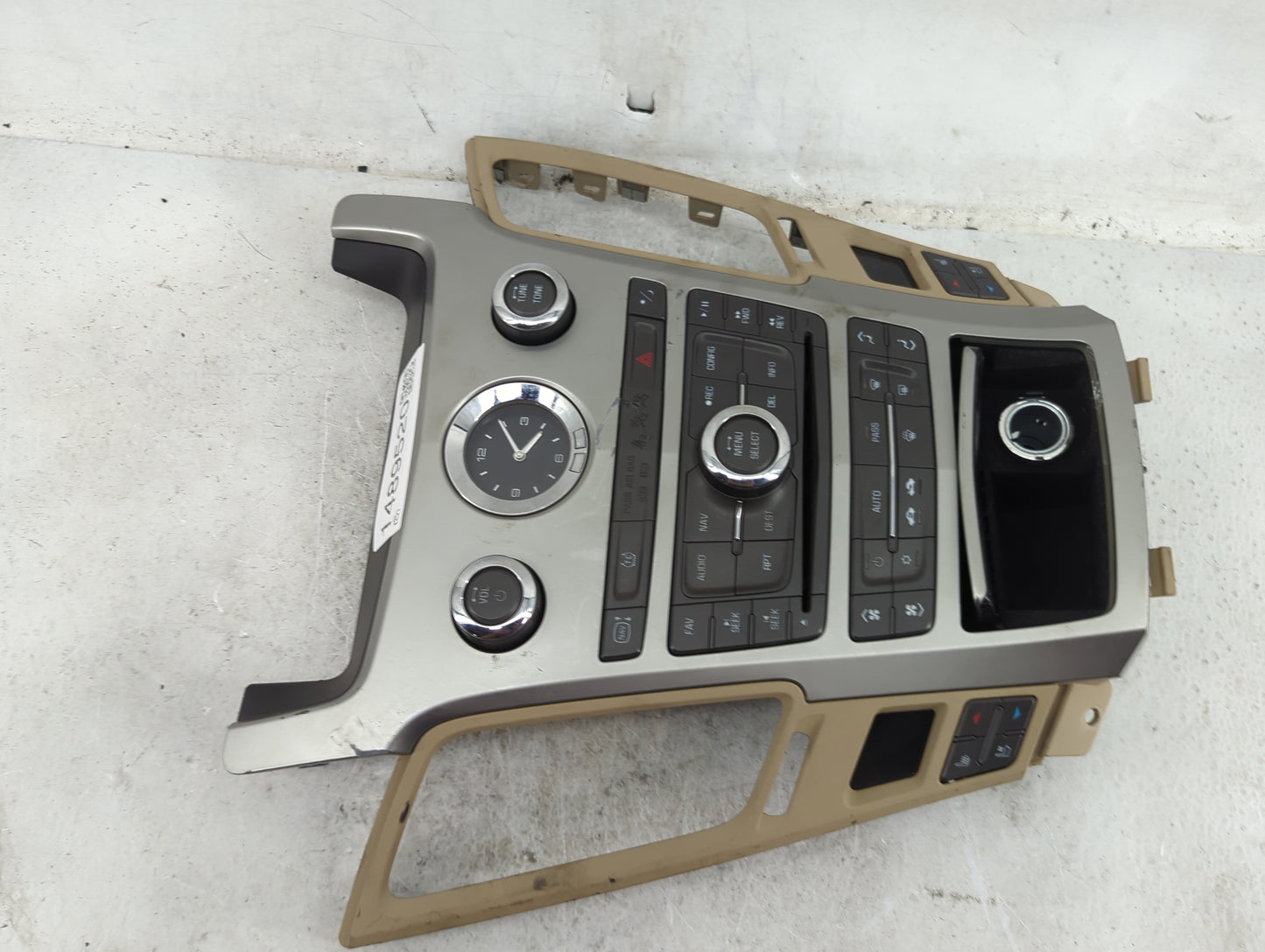 2008-2009 Cadillac Cts Radio AM FM Cd Player Receiver Replacement P/N:25881367 14798024, 7261391380Z4 Fits Fits 2008 2009 OE