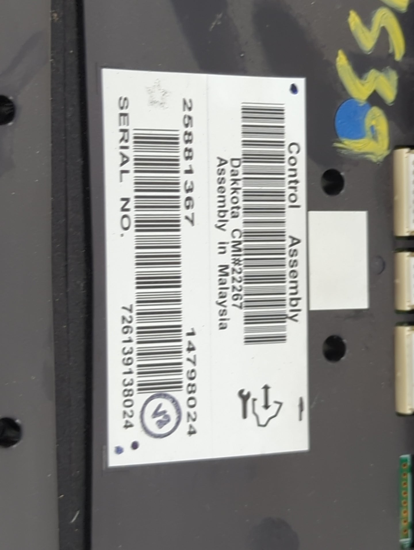 2008-2009 Cadillac Cts Radio AM FM Cd Player Receiver Replacement P/N:25881367 14798024, 7261391380Z4 Fits Fits 2008 2009 OE